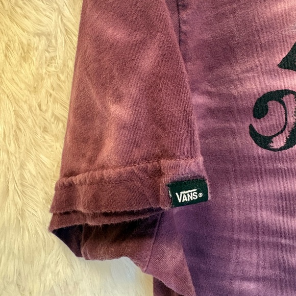 Vans Dual-Tone Tie-Dye Tee - Navy and Maroon - Picture 12 of 17